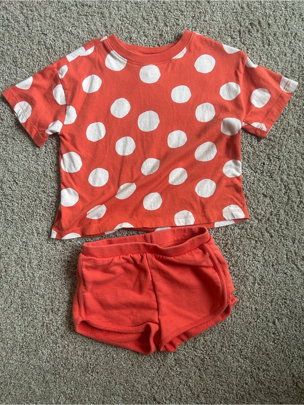 Hanna Andersson Tshirt and short set